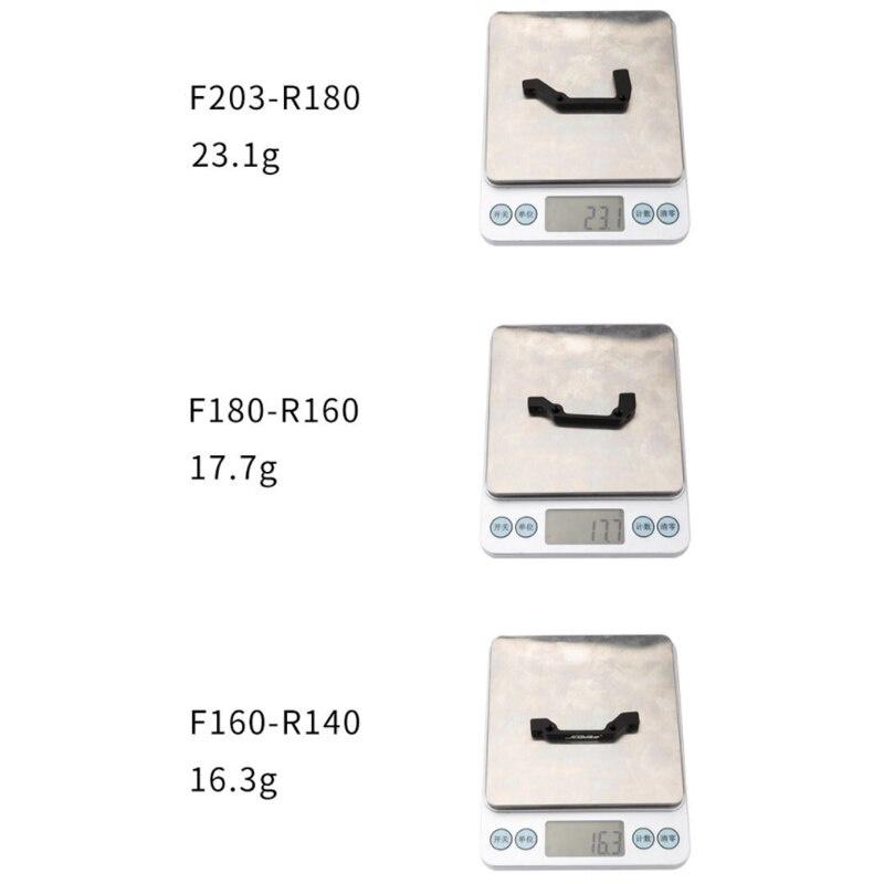 180/203/140/160mm Ultralight Bicycle PM/IS Converter A To B Disc Brake Adaptor Bracket Mountain Bike Rotor Accessories