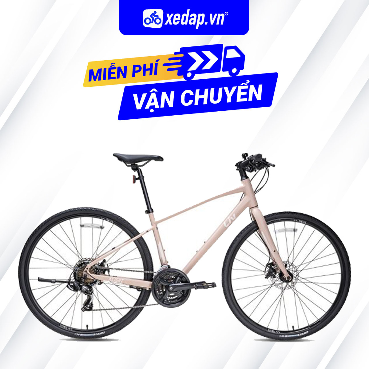 Hình ảnh Xe Đạp Đường Phố Touring LIV Alight 2 – Bánh 700C – 2023