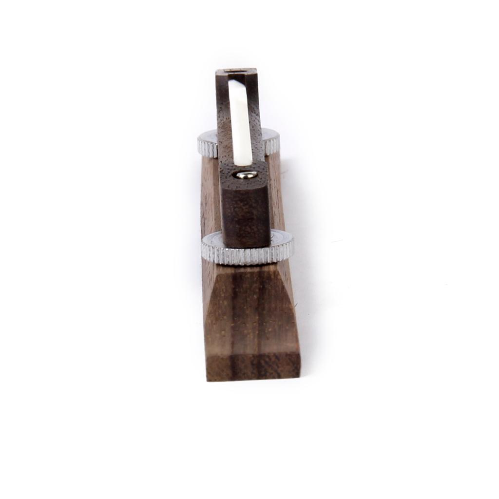 Rosewood Bridge with Bone Saddle for Archtop Jazz Guitar