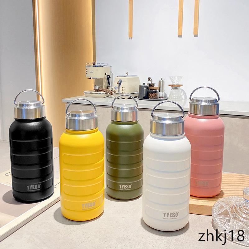 Bình nước giữ nhiệt chân không nóng và lạnh bằng thép không gỉ dung tích 750ml 1000ml tiện dụng cho hộ gia đình