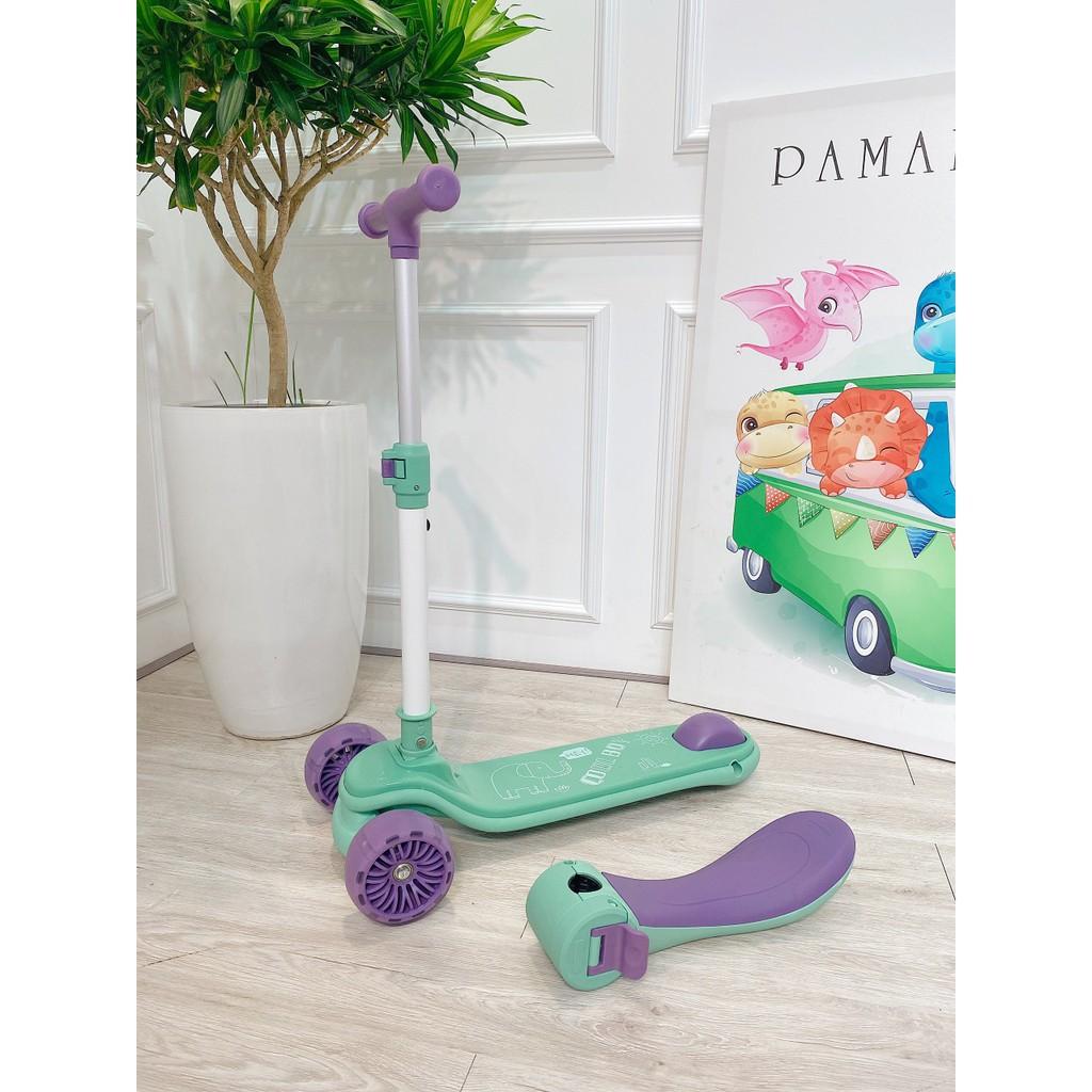 Xe trượt scooter có ghế xinh xinh trượt chân cho bé