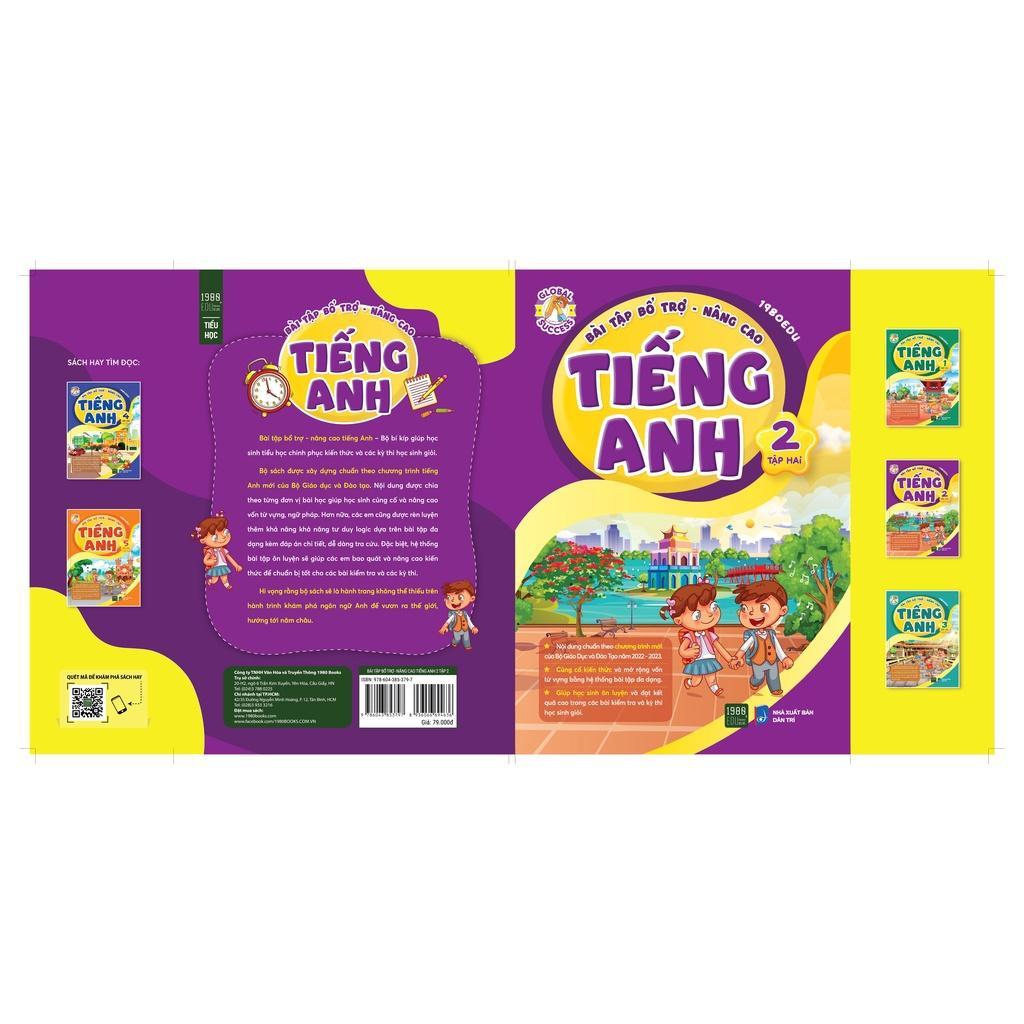 Bài Tập Bổ Trợ Nâng Cao Tiếng Anh Lớp 2 Tập 2 - Bản Quyền