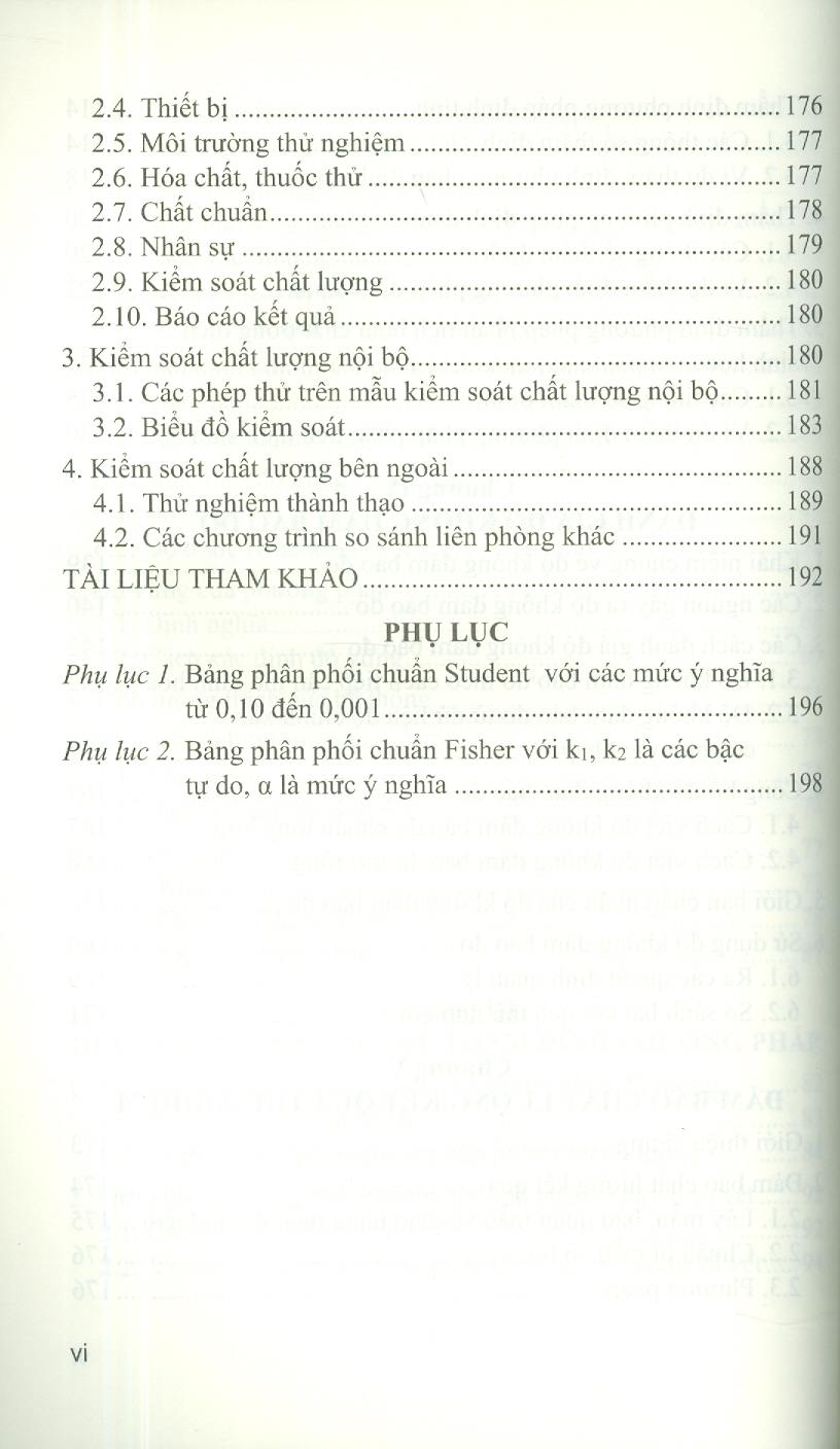 Thẩm Định Phương Pháp Và Đánh Giá Độ Không Đảm Bảo Đo Trong Phân Tích Hoá Học (Tái bản lần thứ nhất có bổ sung và chỉnh sửa)