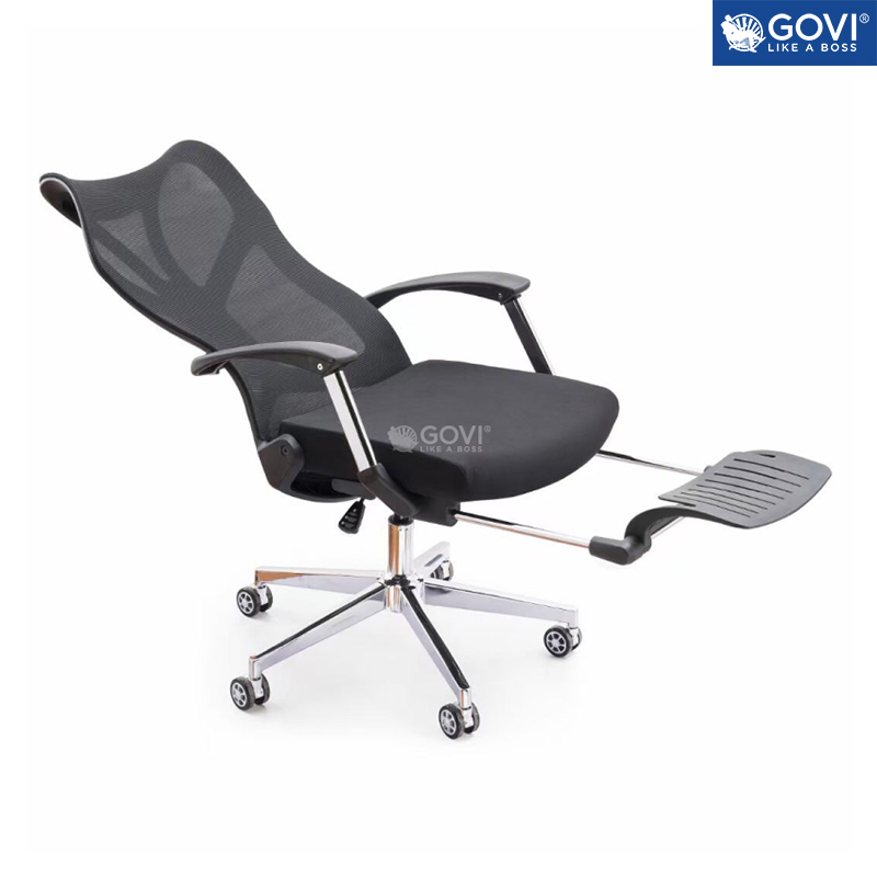 Ghế công thái học Ergonomic GOVI PL36 - Thiết kế gác chân, ngả cố định nhiều vị trí