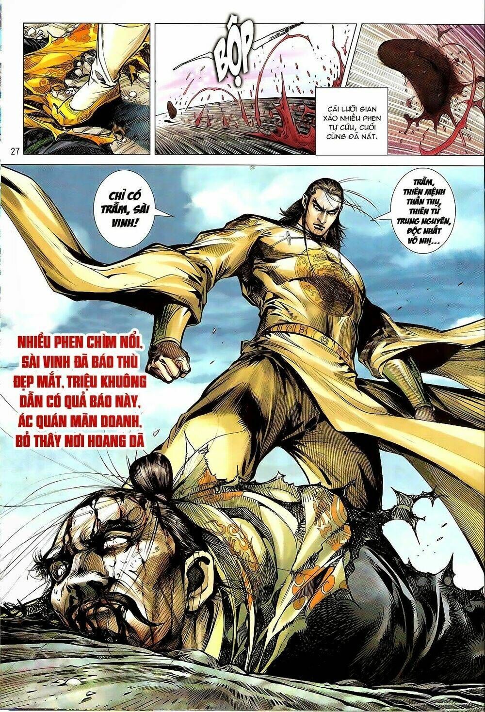 thiết tướng tung hoành (cựu tác) chapter 112 27