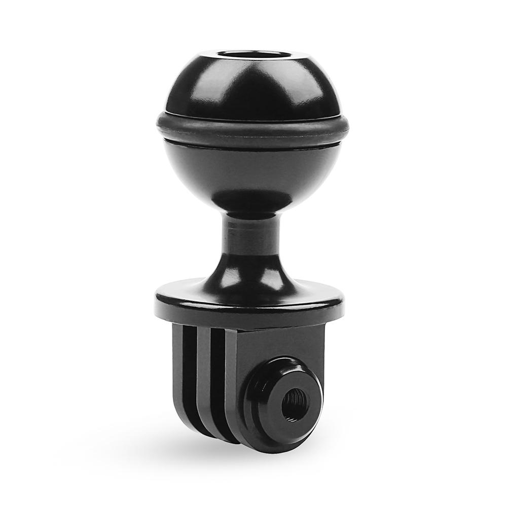 Giá đỡ đầu chân máy bằng hợp kim nhôm có bu lông dài cho GoPro Hero 7 6 5 cho SJCAM Xiaomi Yi 4K EKEN H9 H9R để lặn