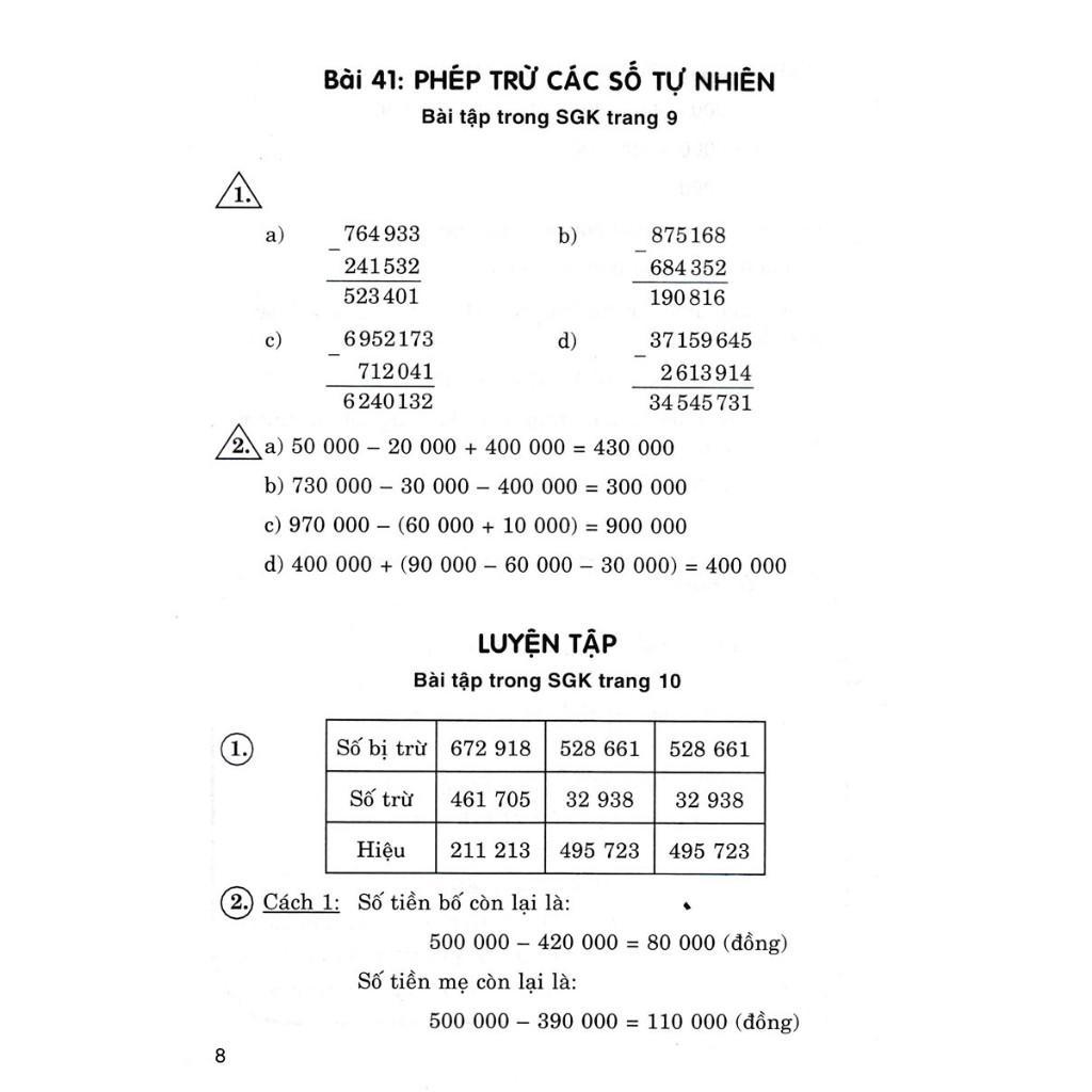 Sách - Hướng Dẫn Giải Bài Tập Toán Lớp 4 - Tập 2 - Bám Sát SGK Chân Trời Sáng Tạo - Hồng Ân