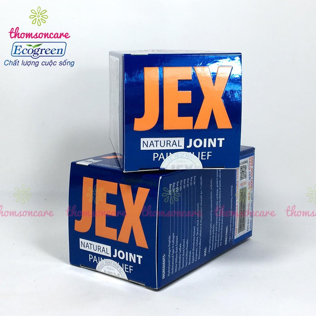 Viên uống bổ khớp Jex Max - Có tem tích điểm - Tái tạo sụn chứa Peptan, Chondroitin và Collagen