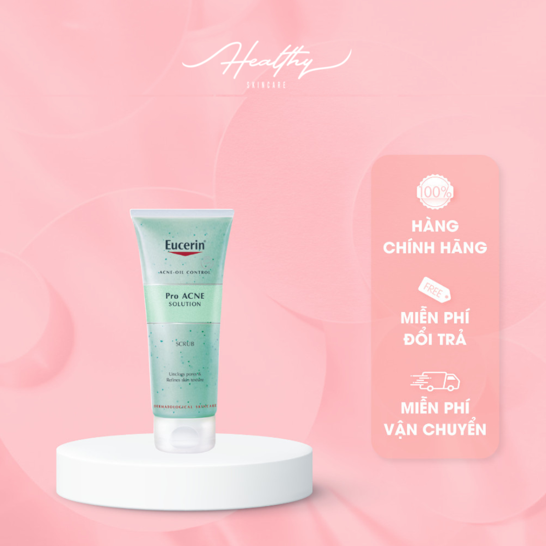 Tẩy tế bào chết ngăn ngừa mụn Eucerin Pro Acne Scrub 100ml