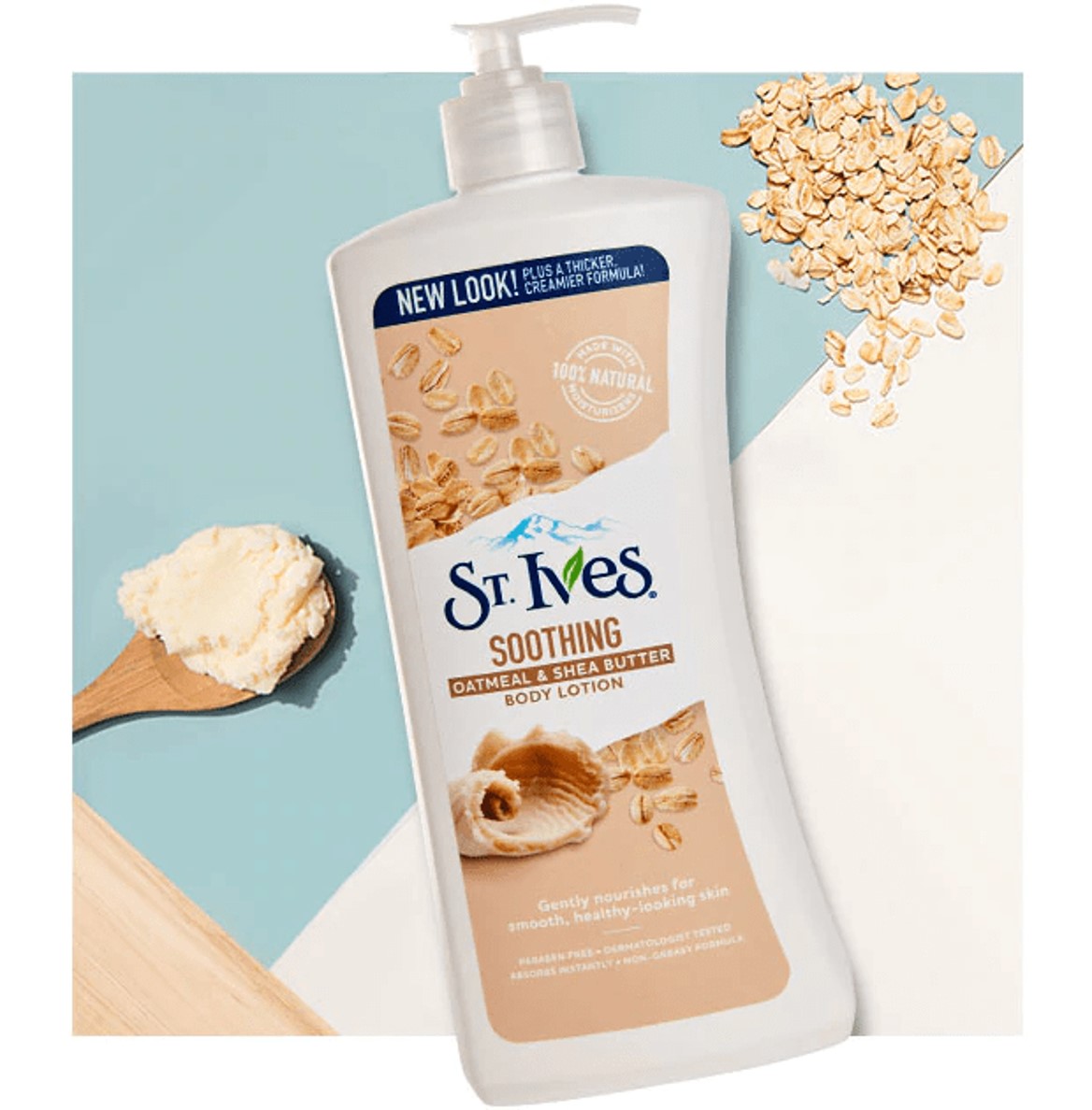 Sữa Dưỡng Thể St.Ives Yến Mạch Và Bơ 621ml