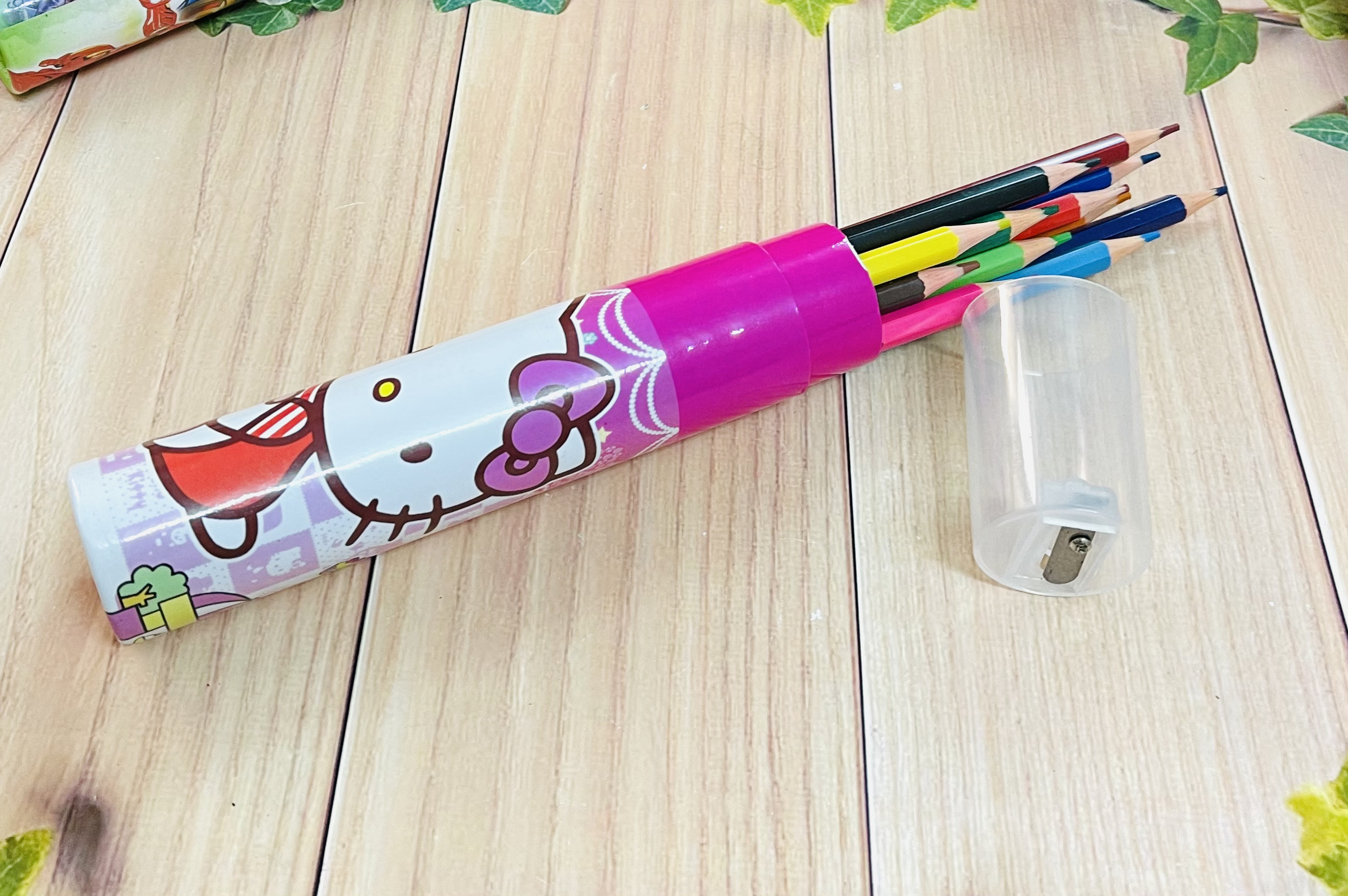 Bộ bút chì màu 12-18 màu kèm gọt chì/ bộ viết chì nhiều màu