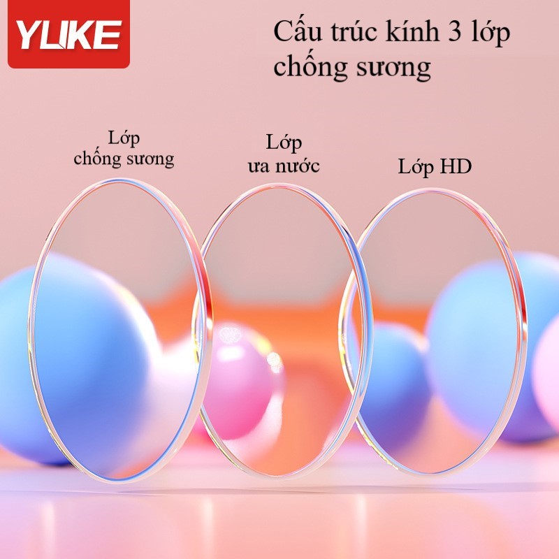 Kính bơi trẻ em dây nhỏ YUKE 5001,gọng nhò, độ nét cao, chống sương, chống nước