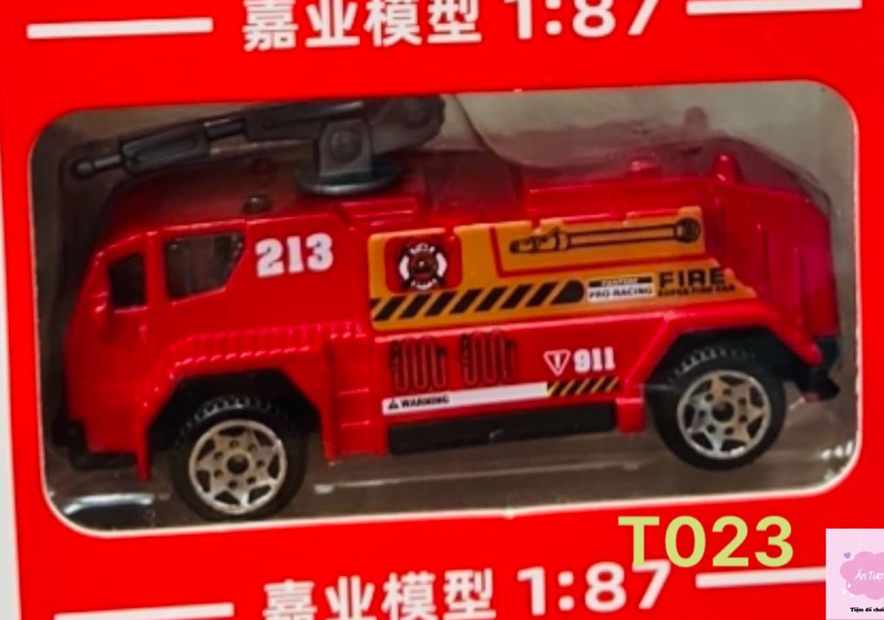 Set 6 chiếc xe ô tô,máy bay, cứu hoả, trực thăng, cảnh sát bền, đẹp cho bé