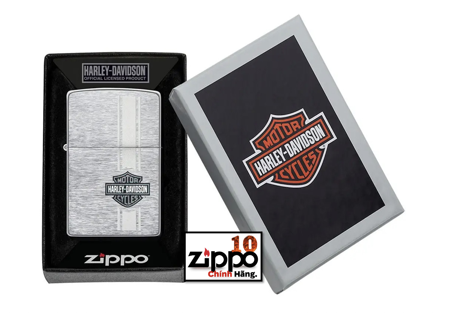 Bật lửa Zippo 49828 Harley-Davidson - Chính hãng 100%