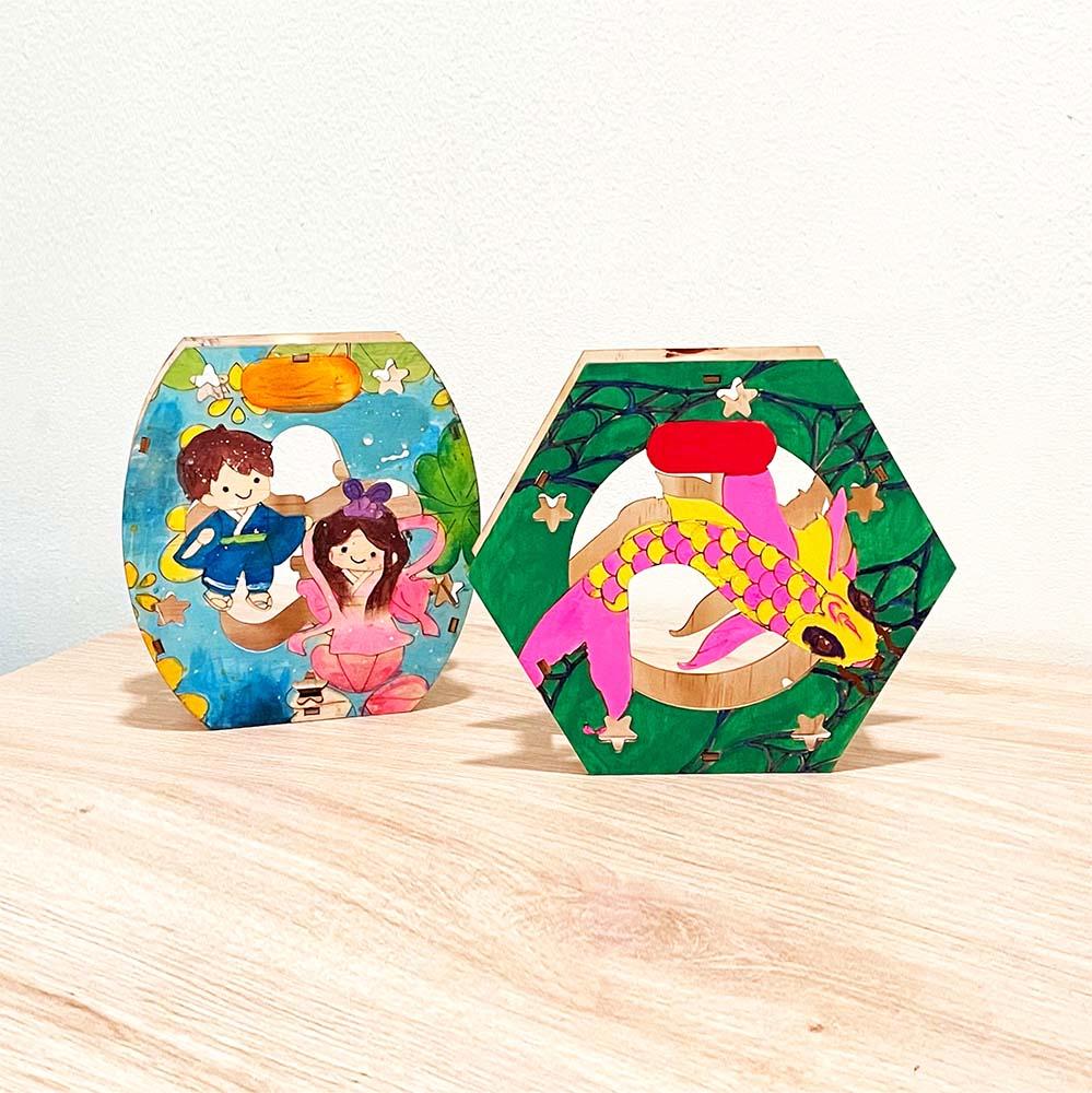 Lồng Đèn Sáng Tạo - Cá Chép Giếng Ngọc - Giftbrand GB01