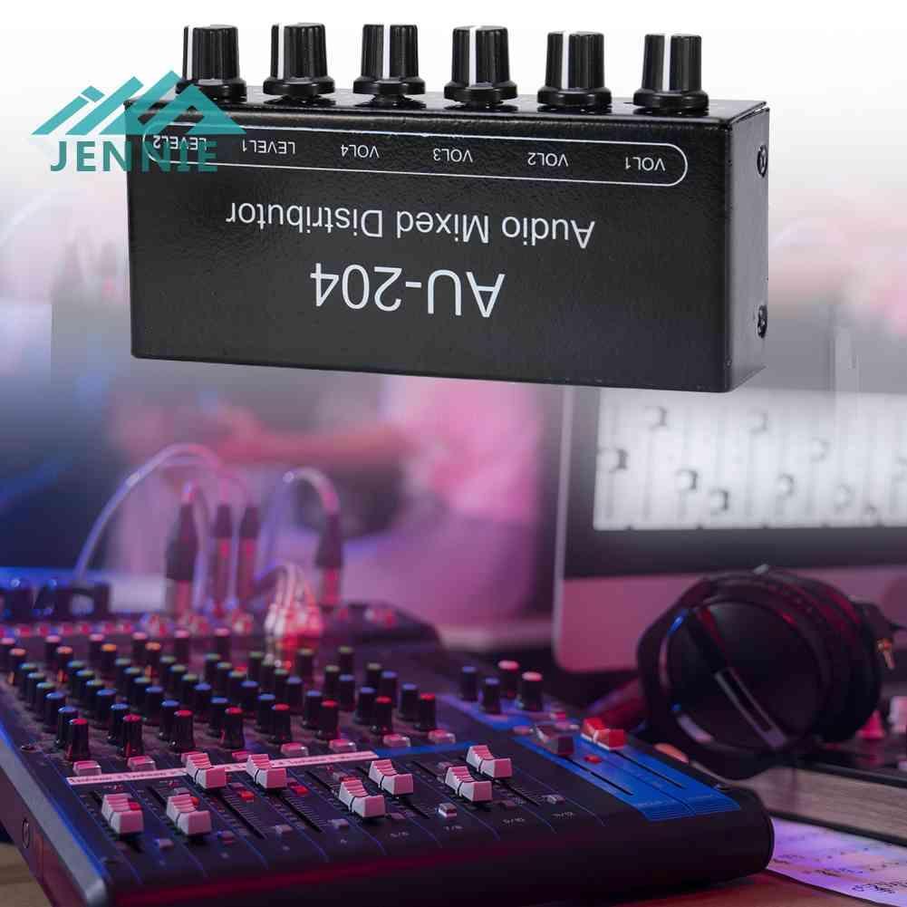 Bảng Mạch Khuếch Đại Tín Hiệu Âm Thanh 2 Đầu Vào 4 Đầu Ra DC5-19V Cho Studio