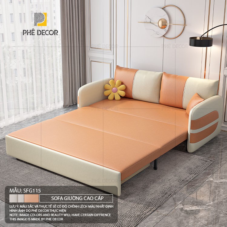 SOFA GIƯỜNG CAO CẤP - SFG115 - 1m98