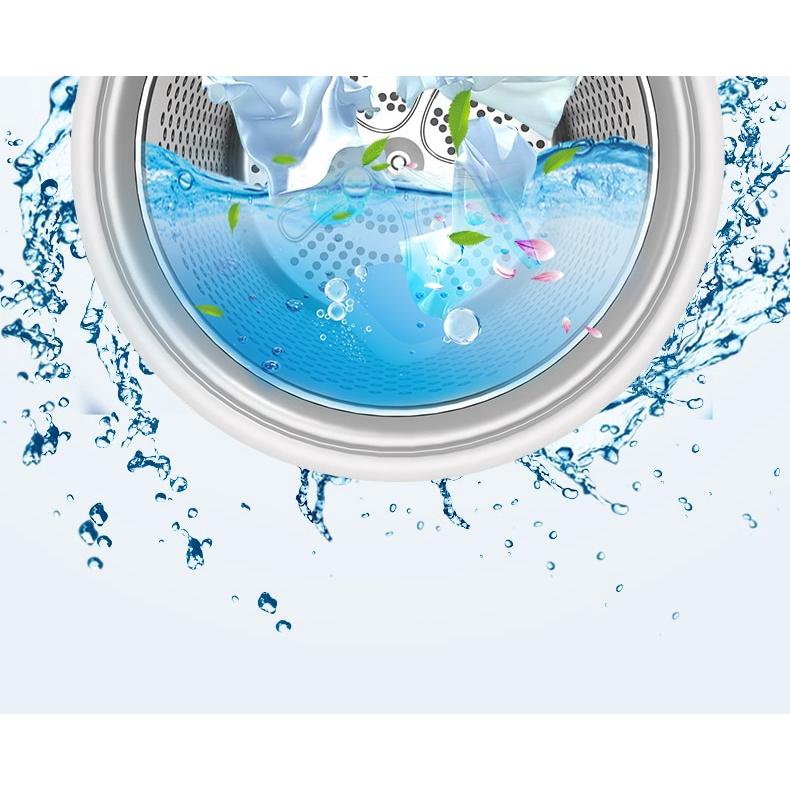 5pcs/12pcs Tab Washing Machine Cleaner Effervescent Tablet Washing Machine Descaler Deep Cleaning Remove Home Cleaning Tool