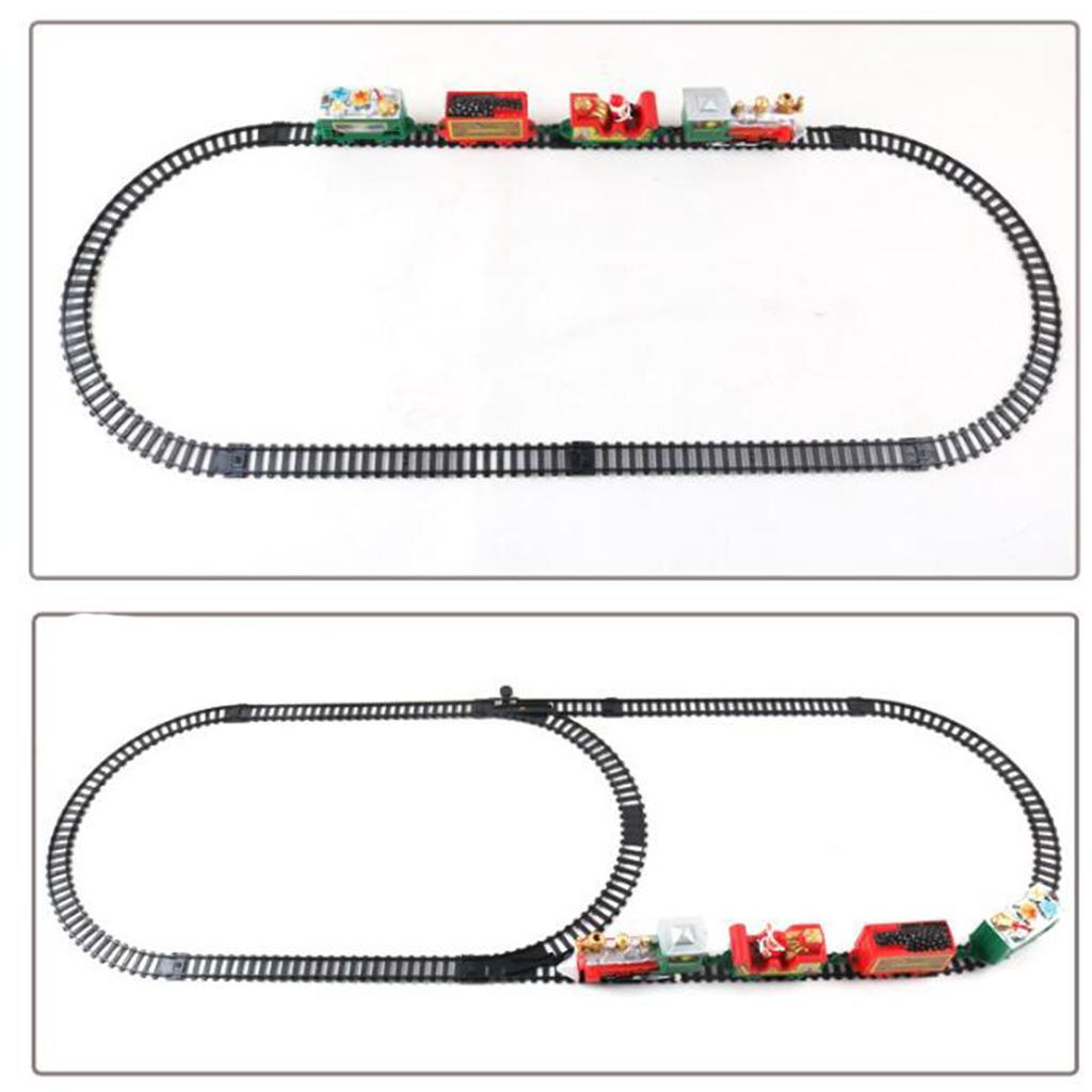 Christmas Electric Track Set Santa Carriage Gift
