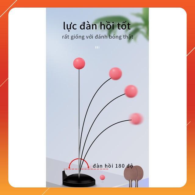 Hot Dụng cụ đánh bóng bàn luyện tập phản xạ cho bé 110cm Sky Life