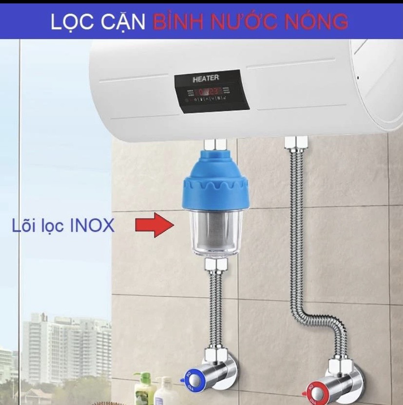 Lọc nước mini lọc cặn và sâu bọ, bảo vệ sức khỏe