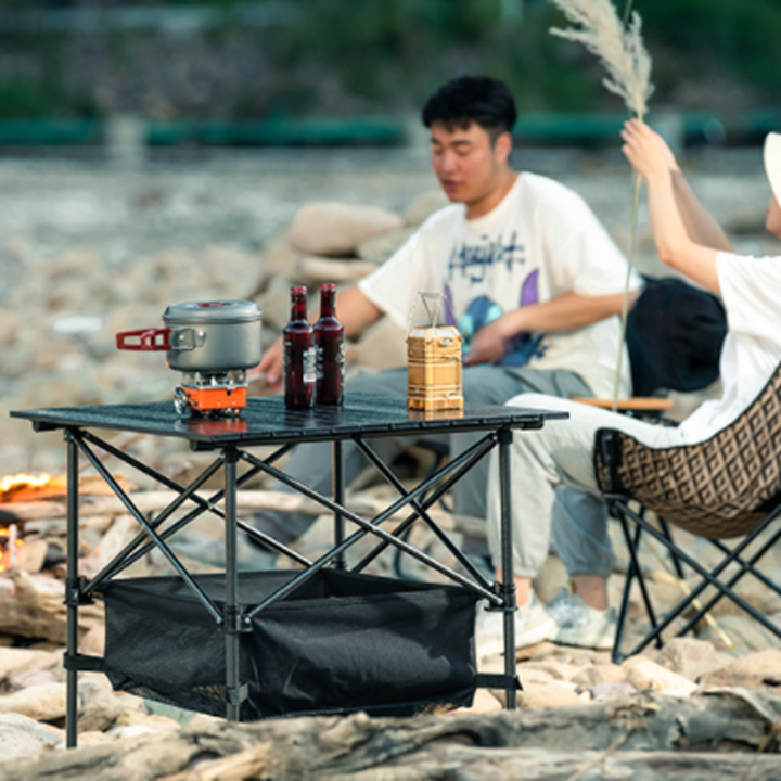 Bàn Xếp Gấp Gọn Du Lịch Và Dã Ngoại Dễ Mang Theo Khi Đi Cắm Trại Picnic Ăn Uống Cùng Gia Đình - Hàng Chính Hãng