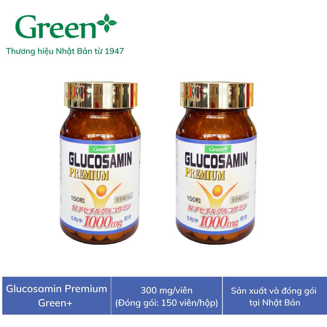 Viên bổ xương khớp Nhật Bản - Glucosamin Premium Green+