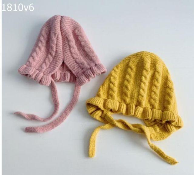Mũ len công chúa/cô gái Hà Lan cực xinh cho bé