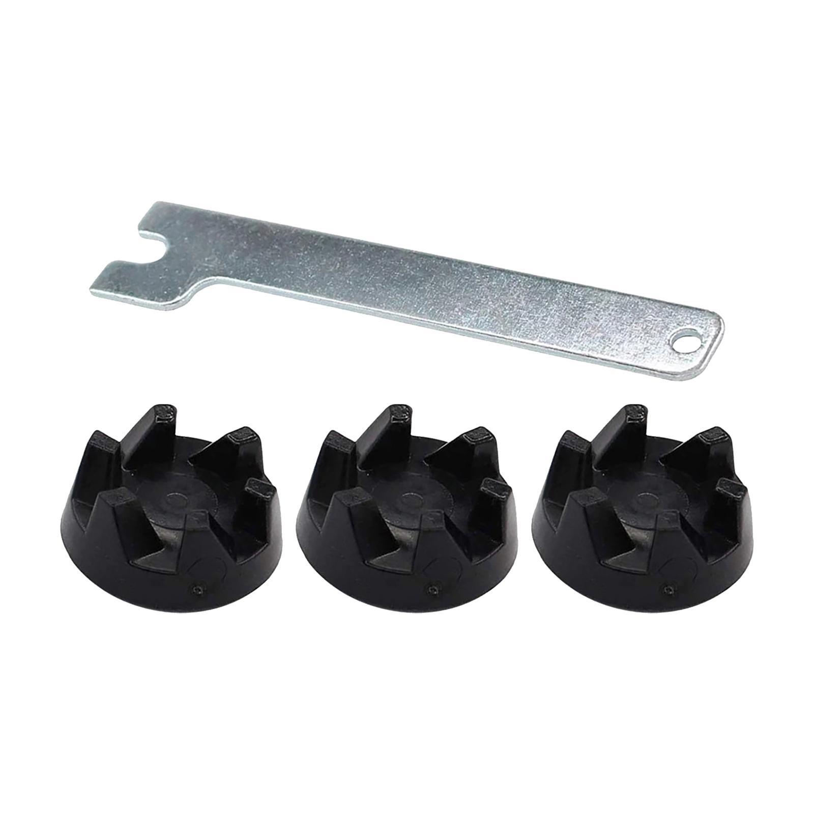 3Pcs Blender Drive Coupling WP9704230 with Wrench AP6013694 Repair Tool