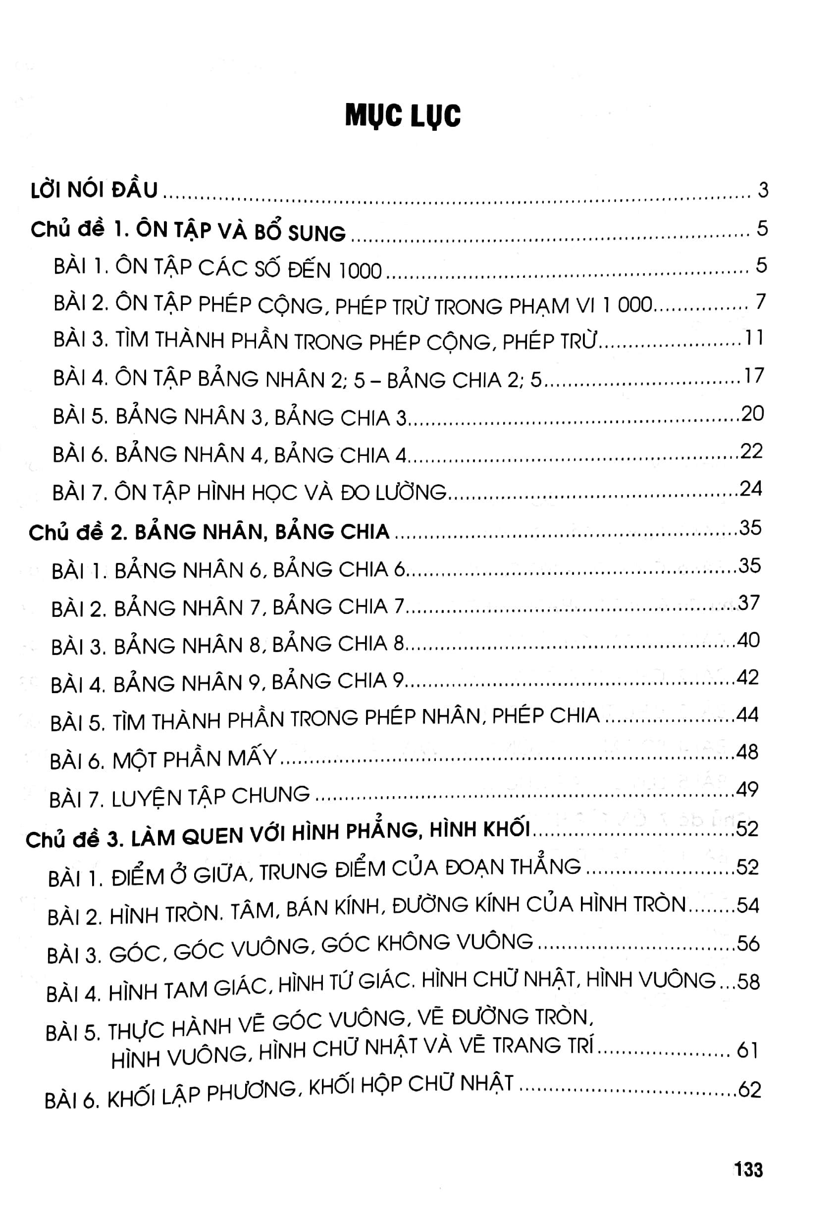 Bồi Dưỡng Toán Lớp 3 - Tập 1