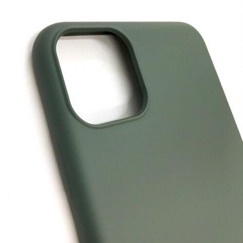 Ốp lưng cho iPhone 11 hiệu j-CASE Microfiber Silicone siêu mịn - Hàng nhập khẩu