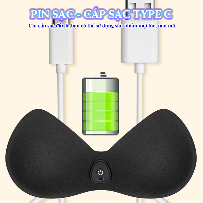 Máy Massage Ngực Ming Zhen Nikio MZ-AM001-2 - Săn Chắc Định Hình Vòng 1, Cải Thiện Vòng Một Cách Tự Nhiên