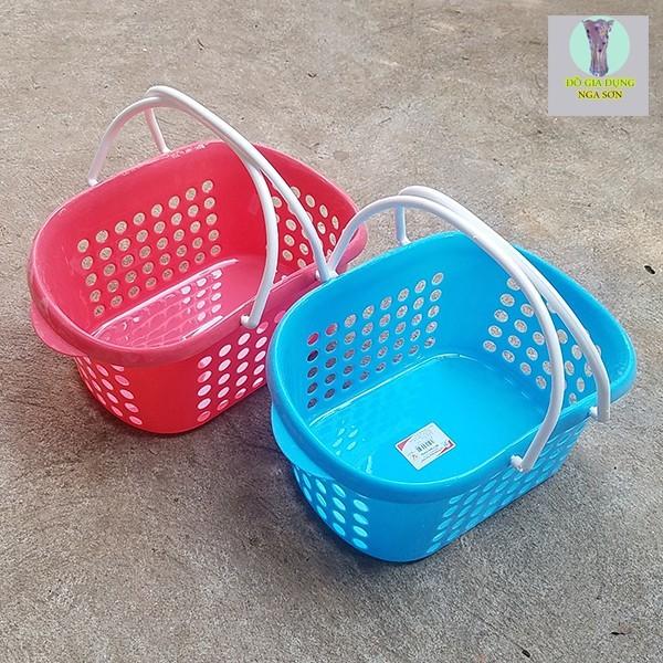 Rổ 2 Quai Xách Các Cỡ