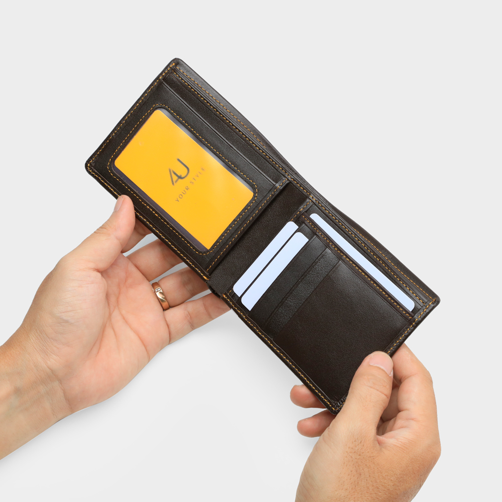 Bóp Ví Nam Da Bò 4U Form Nhỏ Gọn Thời Trang FA167