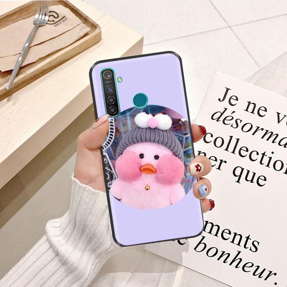 Ốp lưng dành cho điện thoại Oppo Realme X Viền dẻo TPU hình Vịt Con Đáng Yêu