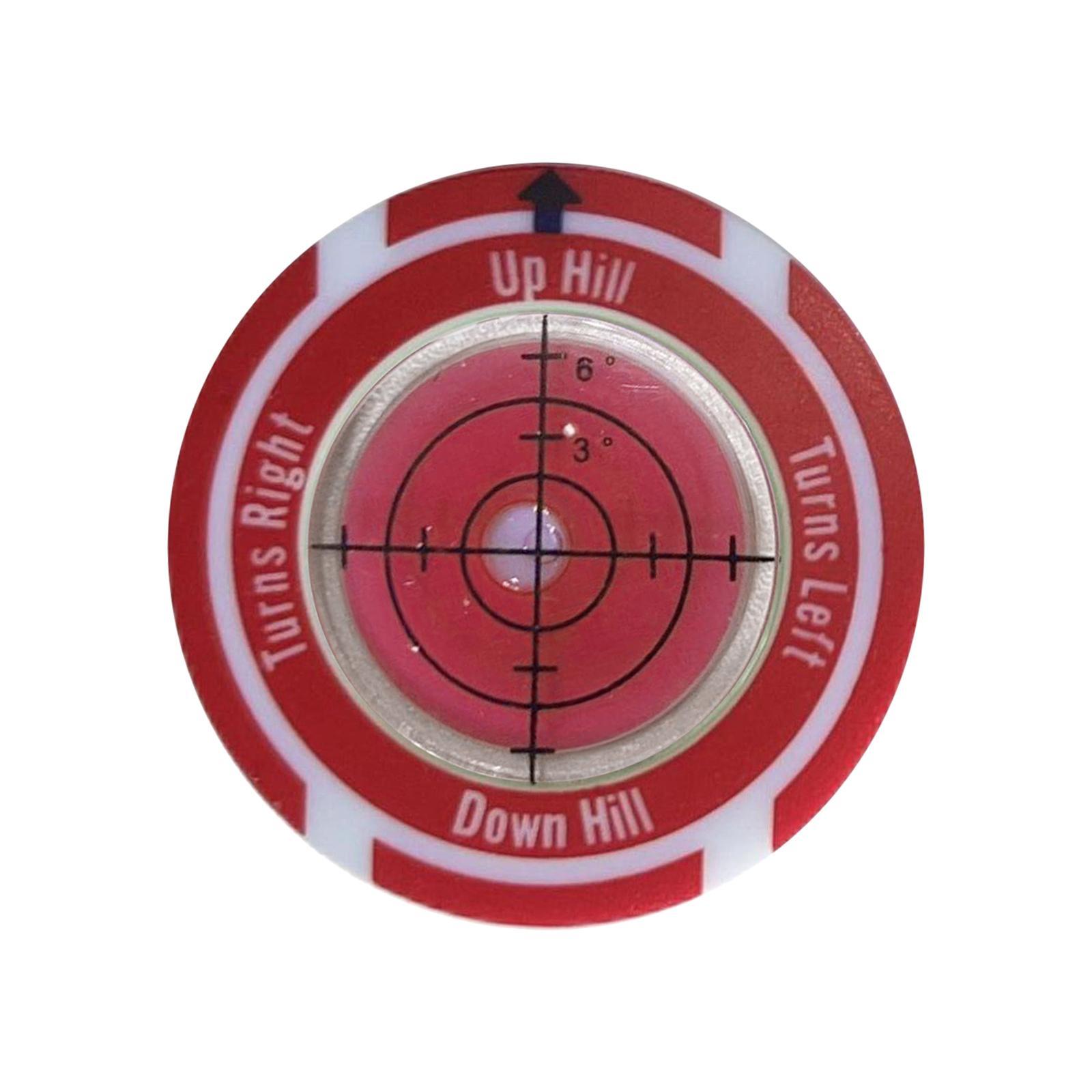 Golf Ball Marker Portable Hat Clip Outdoor Putting Aid Tool Golf Accessory