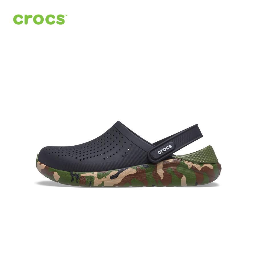 Giày lười unisex Crocs FW LiteRide Clog U Printed Camo - 206491-0C4