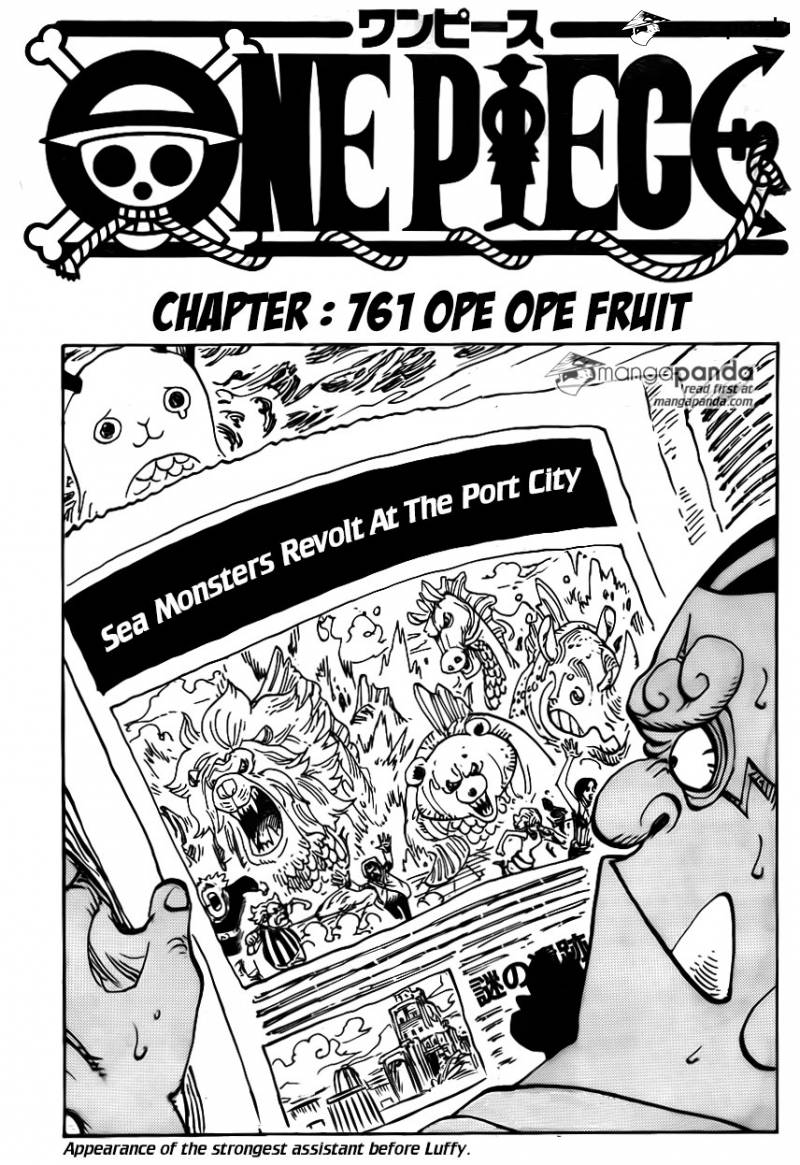 One Piece Chapter 761 - Trang 0