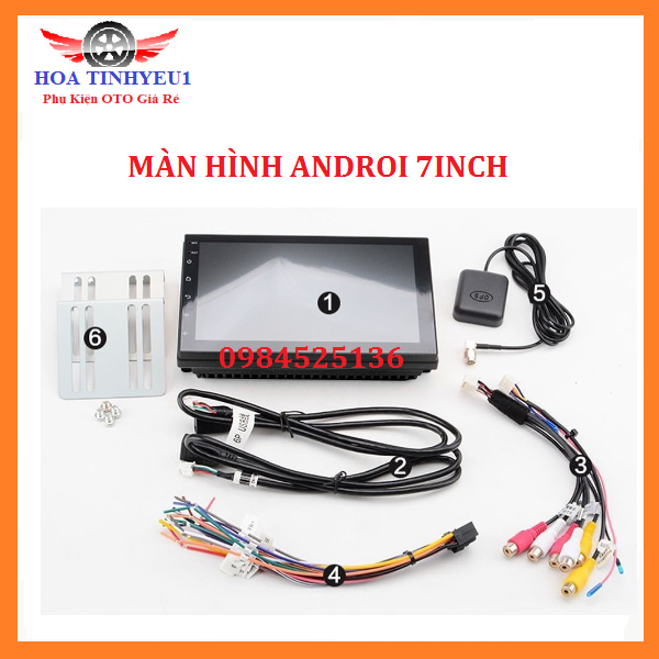 Màn DVD android 7in.Màn hình 2 Din androi có Wifi, cắm sim 4G, ram1G-rom32G.Đầu dvd oto 7inch xem GPS chỉ đường V-MAP S.1, ra lệnh giọng nói, xem youtobe, camera oto…DVD GẮN TAPLO xe hơi, phụ kiện oto