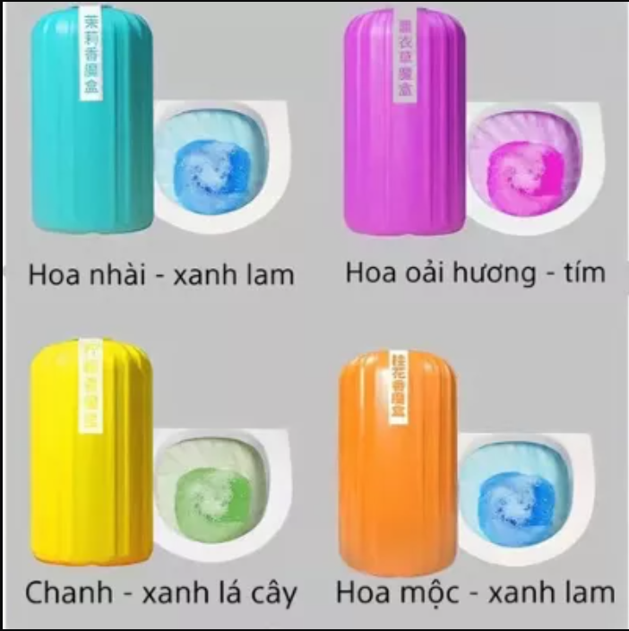 LỌ THẢ BỒN CẦU HÌNH TRỤ NHIỀU MÀU