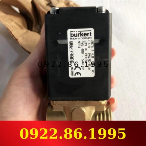 Giá Tốt + Van Tỷ Lệ Burkert2875 A Loại Thường Đóng 4.0 FKM MS G3/8 24V DC PWM400-500Hz hàng mới