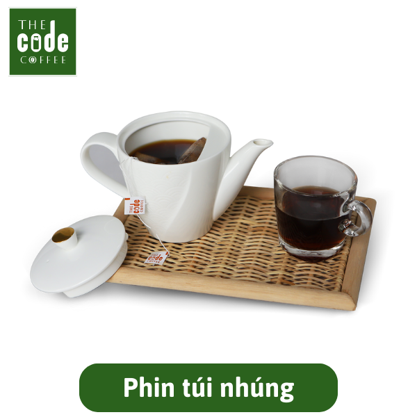 Cà Phê Phin Túi Nhúng Tiện Lợi - Robusta Túi Lọc Phin Giấy 1 Hộp 10 Gói - Drip Bag Coffee