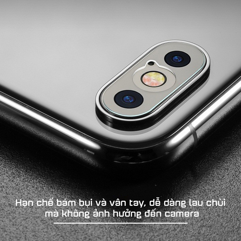 Miếng dán Cường Lực Bảo Vệ Camera Iphone X / XS - Hàng chính Hãng