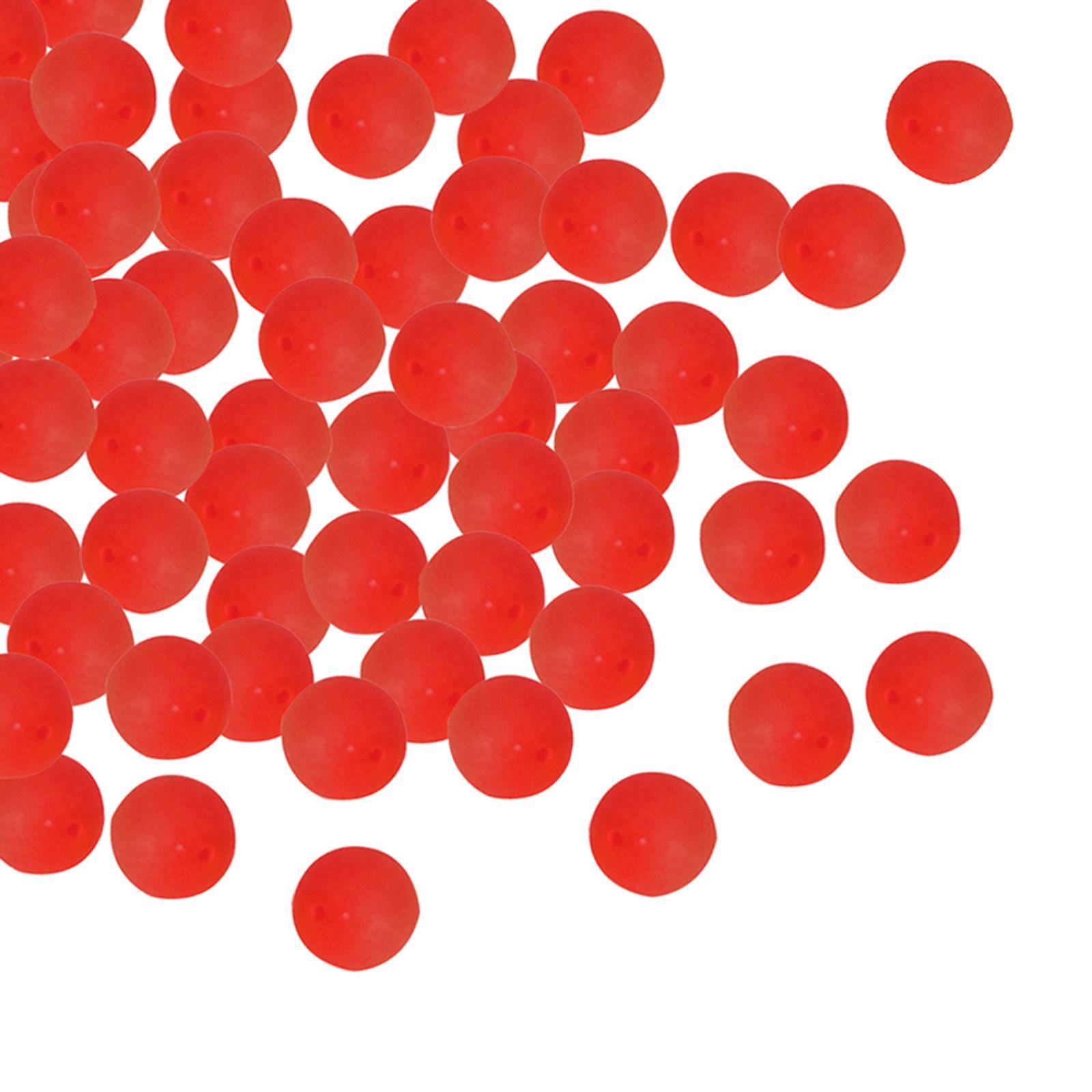 Fishing Lure Float Balls,100Pcs EVA Foam Buoyancy Ball Fishing Float Strike Indicator Fishing Tackle Accessory