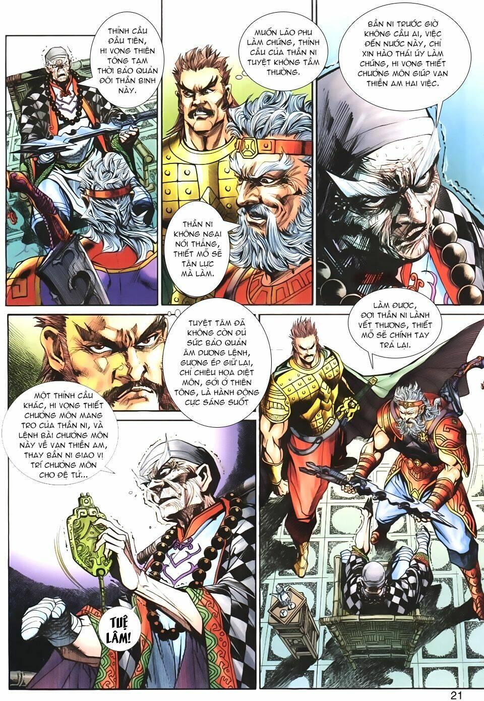 thần binh huyền kỳ 3+3.5 chapter 31 21