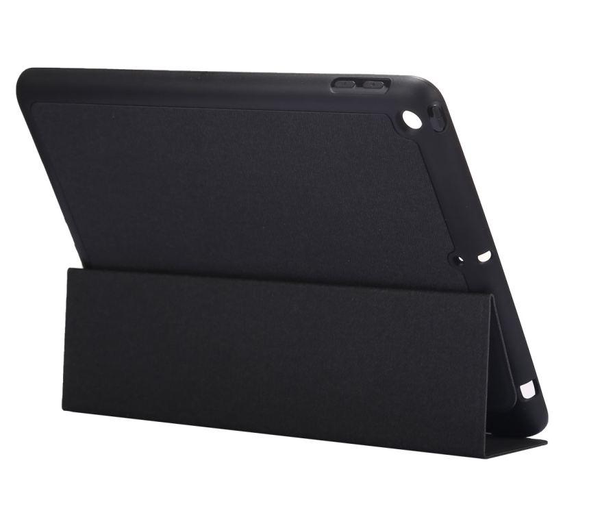 Bao da bọc vải dành cho iPad Gen 7 Gen 8 Gen 9 lưng dẻo nắp gập có khay bút cảm ứng