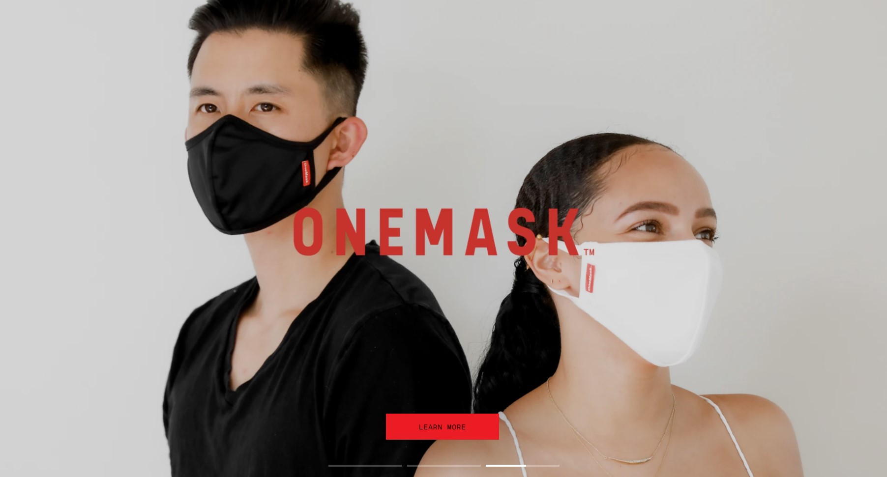 Khẩu trang cao cấp Vải Nano Kháng Khuẩn OneMask tái sử dụng được 30 lần