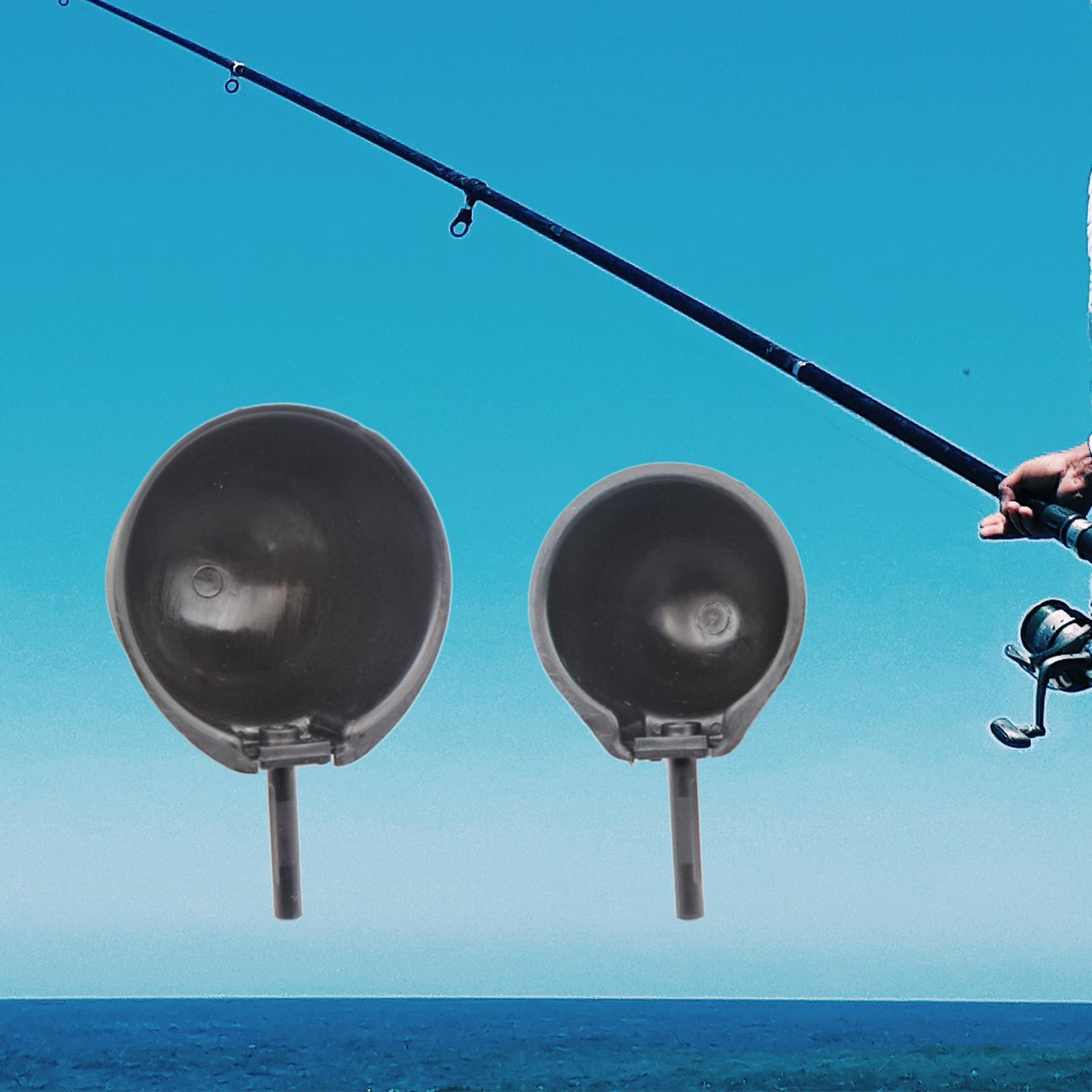 Fishing Baiting Throwing Spoons, Fishing Gear Fishing Baiting Throwing Spoons Nesting Device Durable Universal for Outdoor Fishing