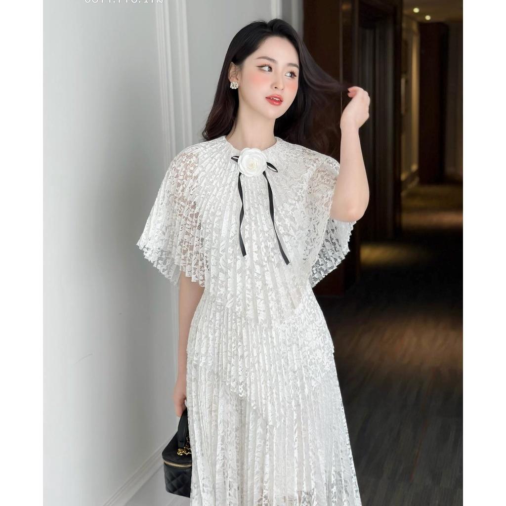 Đầm Thiết Kế Tiểu Thư Emily Dress Chất Liệu Vải Ren Cao Cấp - Váy Thiết Kế Thanh Lịch Trẻ Trung