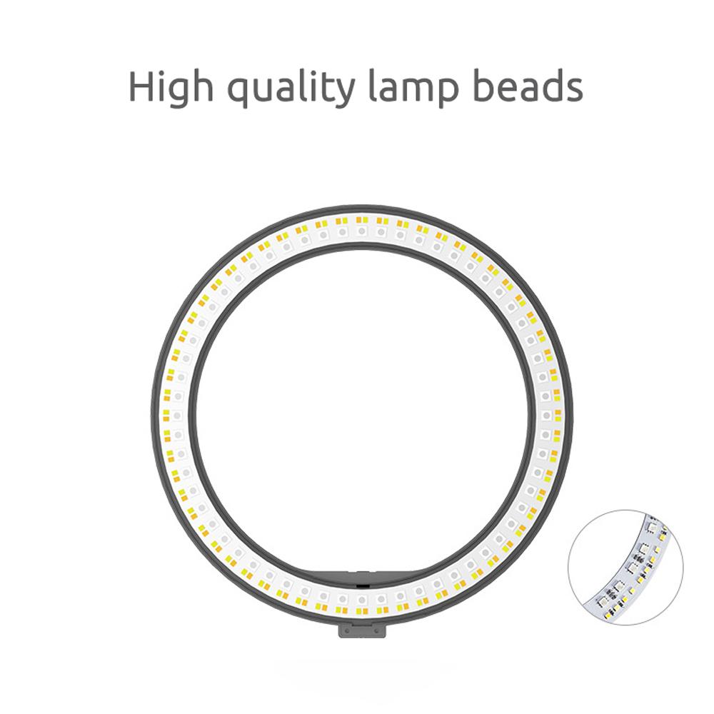 Đèn LED tự sướng vòng tròn có kẹp điện thoại